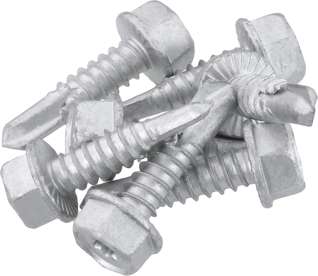 Sechskant-Bohrschraube SW10 + TX25, Zinklammellenbeschichtung, Unterkopf-Sperrverzahnung, 6.3x25 mm,
