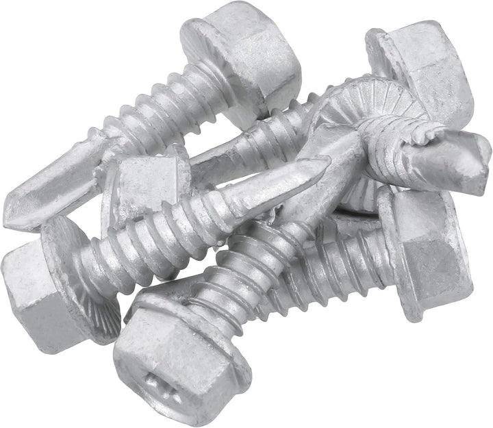 Sechskant-Bohrschraube SW10 + TX25, Zinklammellenbeschichtung, Unterkopf-Sperrverzahnung, 6.3x25 mm,