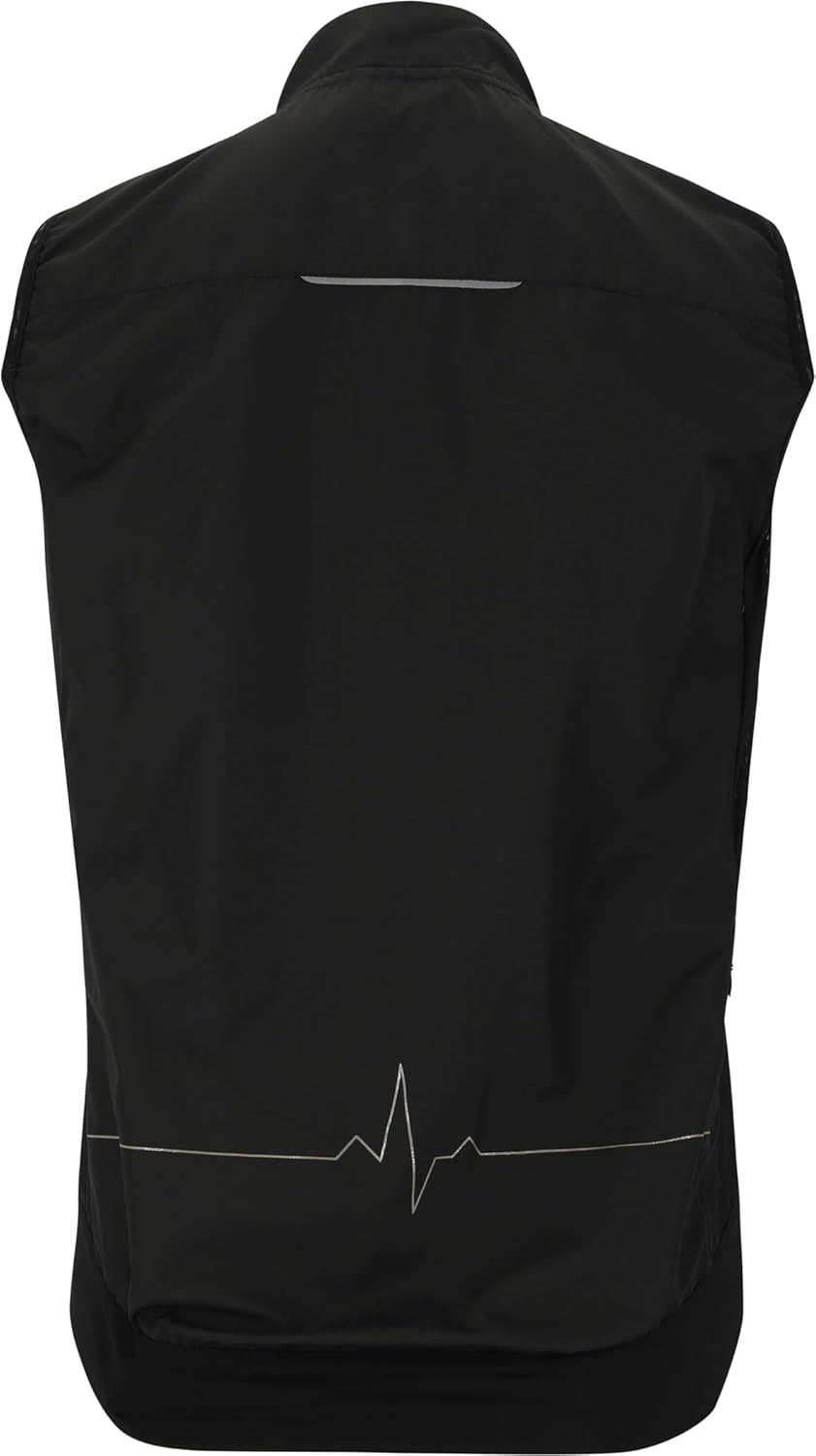 Endurance Bike Elite X1 Leichte Windweste Damen schwarz
