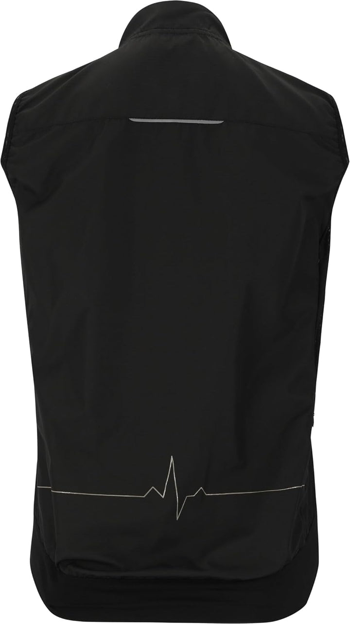 Endurance Bike Elite X1 Leichte Windweste Damen schwarz