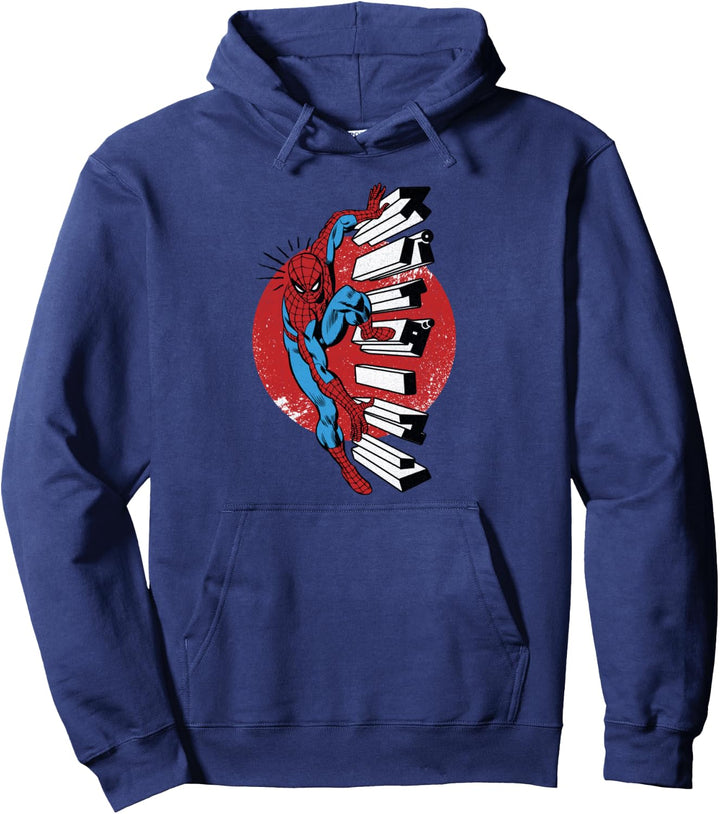 Marvel Spider-Man Spidey Senses Portrait Pullover Hoodie