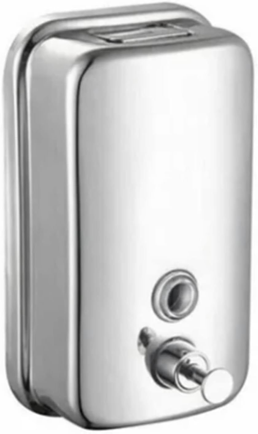 Seifenspender Zur Wandmontage, Edelstahl, 800 Ml Fassungsvermögen, Ideal für den Privaten und Gewerb