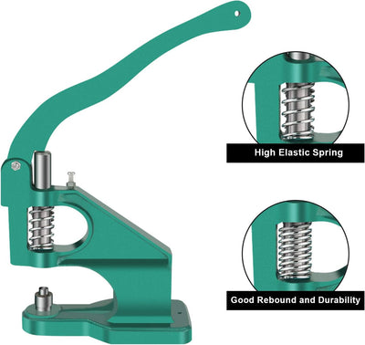 Ösenpresse Ösenstanze Nietenpresse Druckknopfpresse, manuelle Zahnstangenpresse Handöse Ösenmaschine