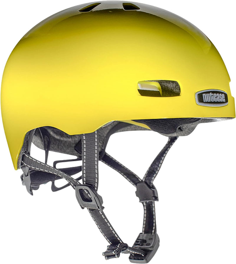 Nutcase Street MIPS Helm gelb, M