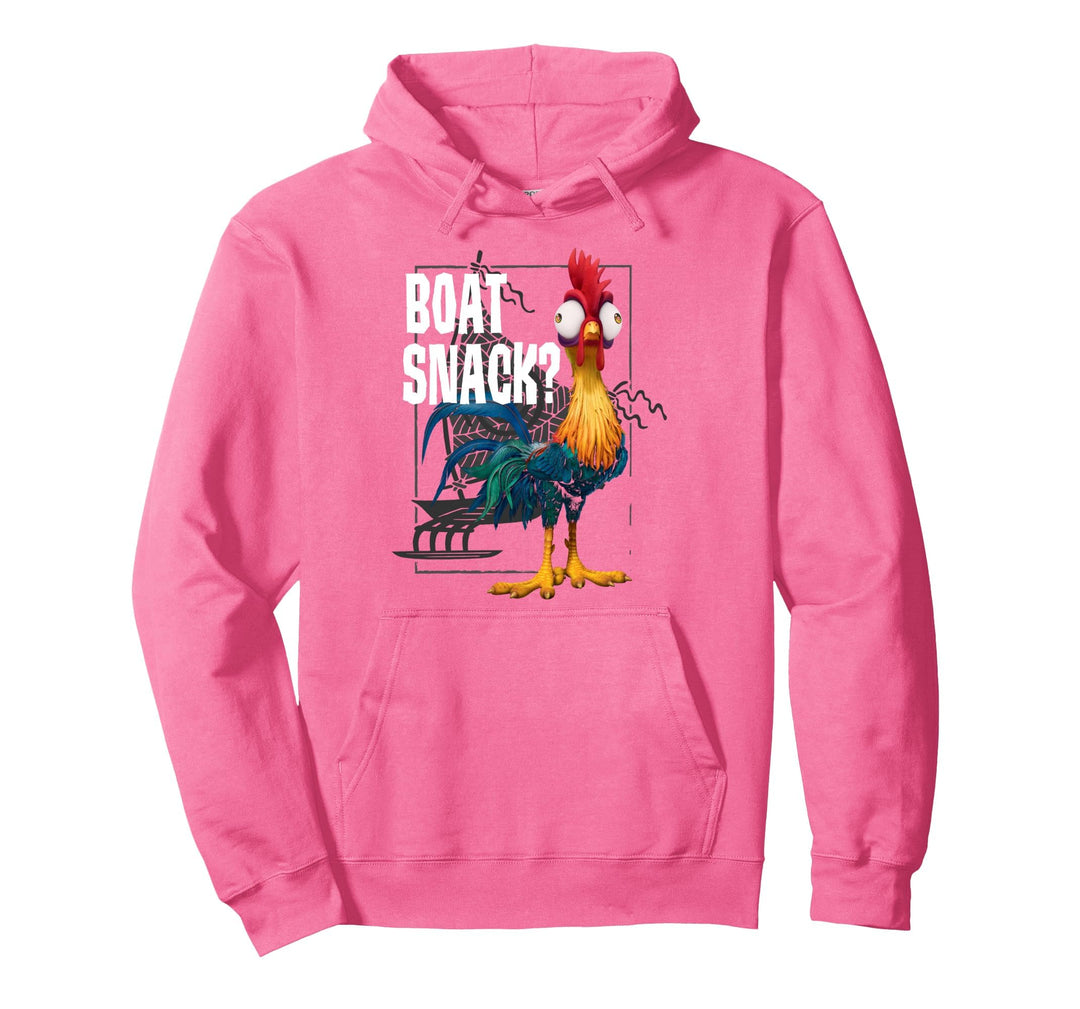 Disney Moana Hei Hei Boat Snack Portrait Pullover Hoodie