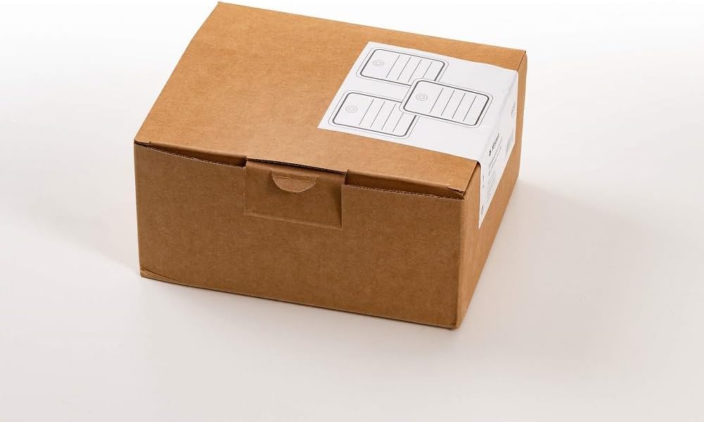 HERMA 6820 Warenanhänger liniert, 1000 Anhängeschilder, 40 x 50 mm, klein, Preisetiketten aus Pappe