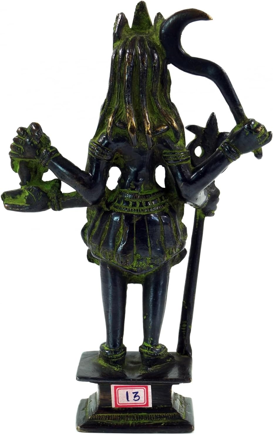 GURU SHOP Messingfigur, Statue Kali 19 cm - Motiv 1, Motiv 1