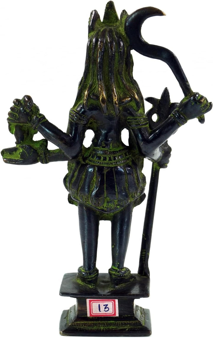 GURU SHOP Messingfigur, Statue Kali 19 cm - Motiv 1, Motiv 1