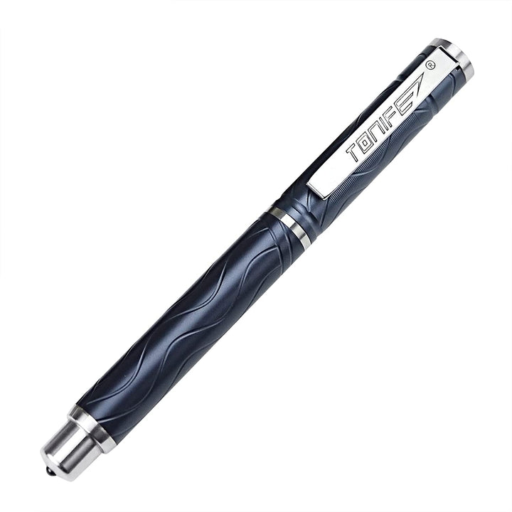 TONIFE Selbstverteidigungsstift mit Notfall-Glasbrecher-Schreibwerkzeug Self Defense Pen (Dunkelblau