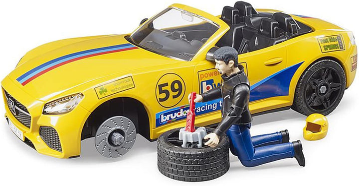 bruder 02504 - RAM 2500 Power Wagon & Roadster Racing Team - 1:16 Pick-up Geländewagen Pritschenwage
