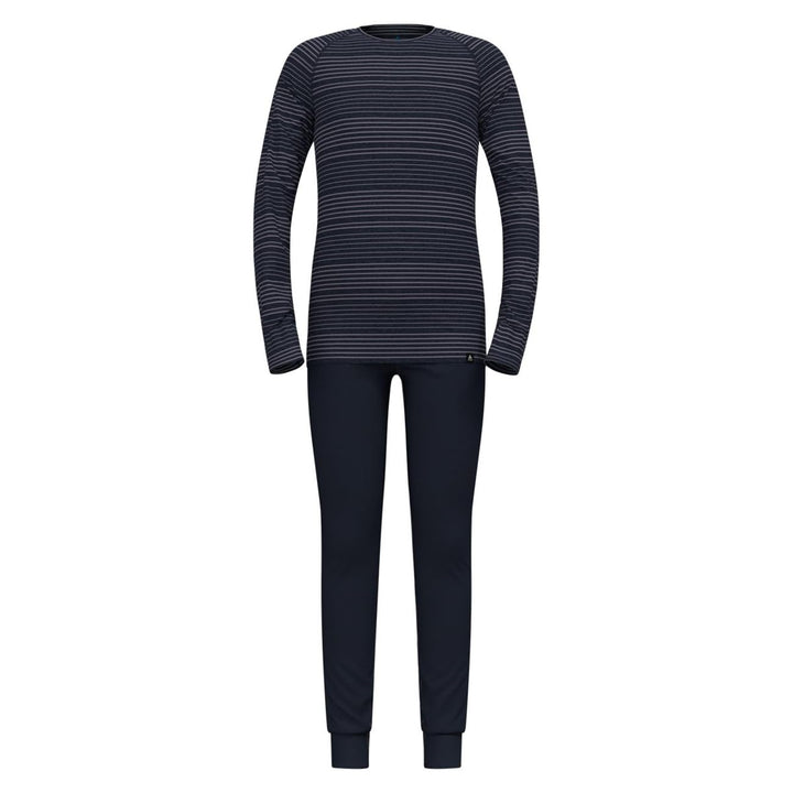 Odlo Thermounterwäsche Kinder Active Warm I Winterleggings und Langarm Thermoshirt Mädchen Jungen I