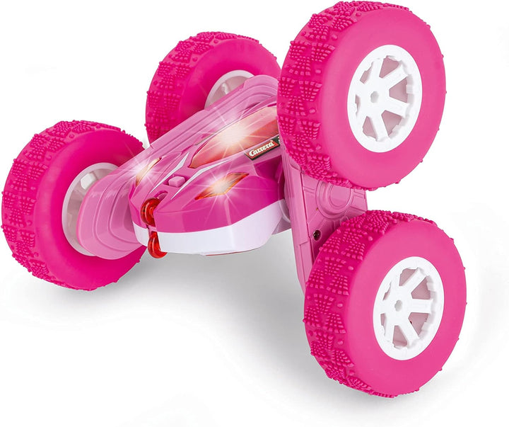 Carrera RC 2,4GHz Mini Turnator Pink I ferngesteuertes Auto ab 6 Jahren I Elektro-Car inkl. Fernbedi