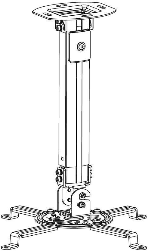 Techly Projector Bracket Silver 900Mm 54-90 cm, 54-90 cm
