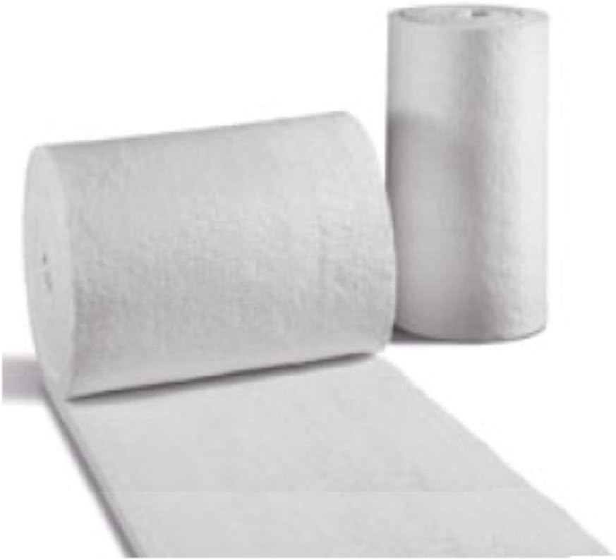 Isolierung aus Keramikfaser, Dicke 25 mm, Dichte 96 kg/m³, Isolierung für Kamin, Schornstein, Küche,