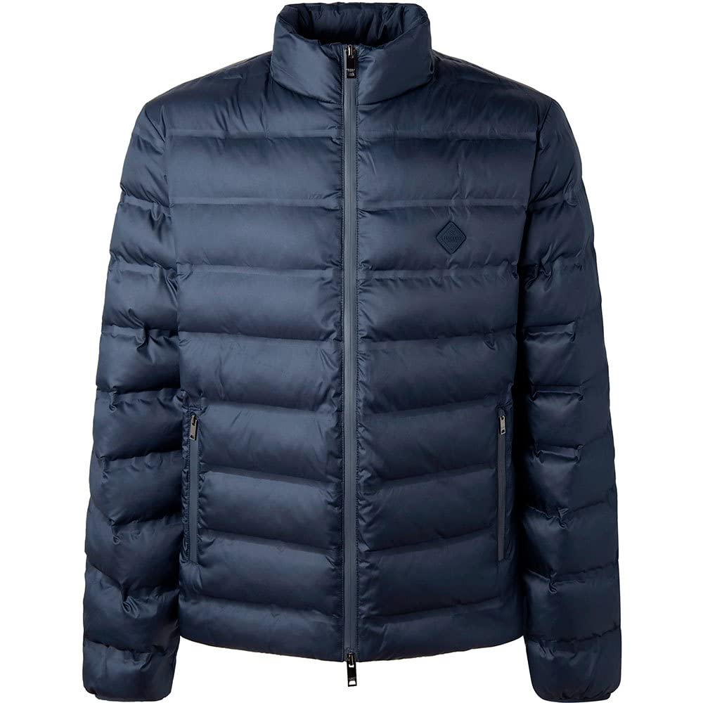 Hackett London Herren Lw Moto Jacket M Navy, M Navy