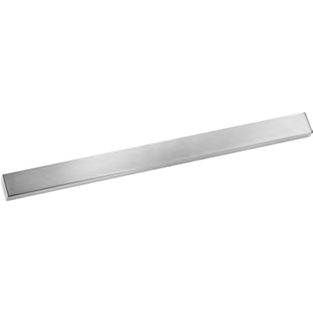 ECO-Schulte Die ECO Newton Gleitschiene EF DIN links RAL 9006 ECO silber mit elektromagnetischer Fes