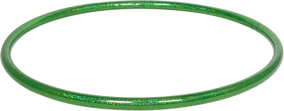 hoopomania Kinder Hula Hoop, Glitter Farben, Ø60/70/80cm Ø80cm Grün, Ø80cm Grün