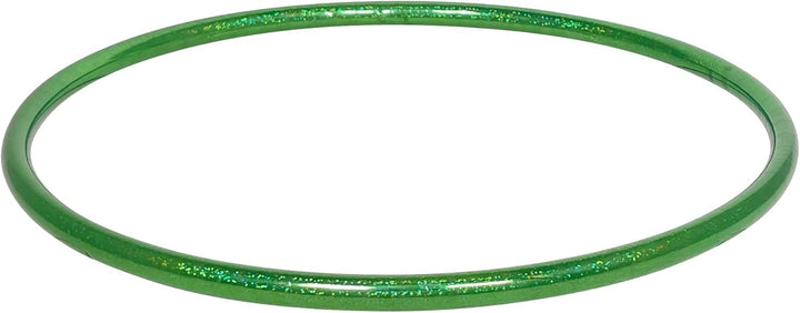 hoopomania Kinder Hula Hoop, Glitter Farben, Ø60/70/80cm Ø80cm Grün, Ø80cm Grün