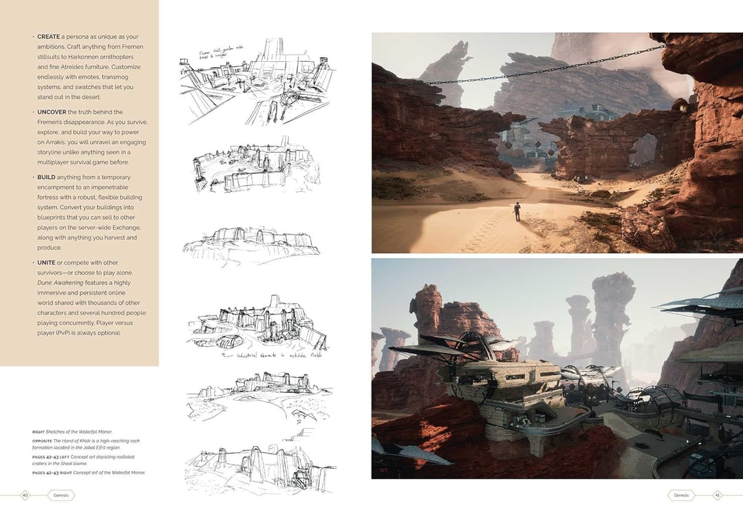 The Art and Making of Dune Awakening, Gebundenes Buch