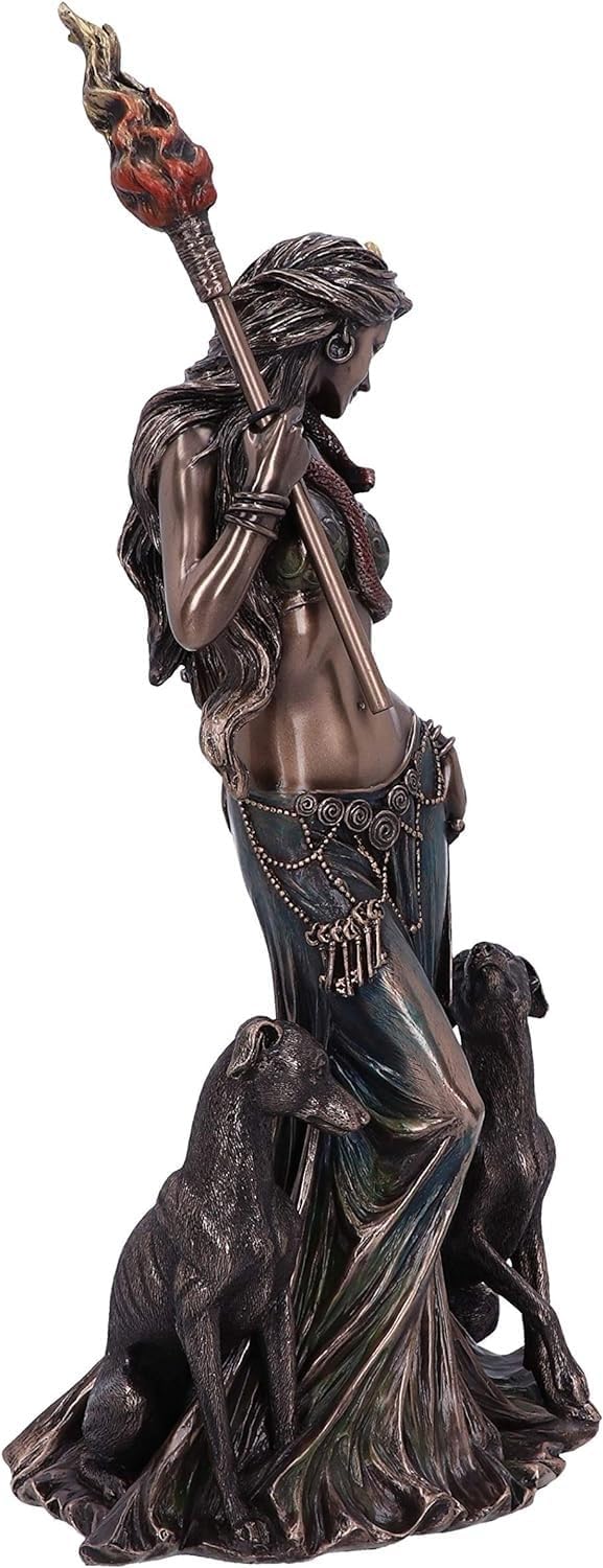 Nemesis Now Mythologische Hekate Mondgöttin, Bronze, 34 cm