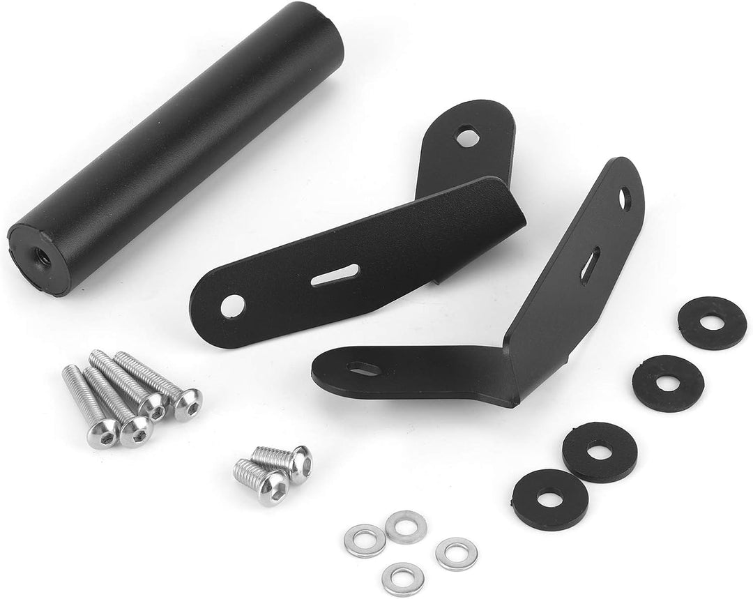 Yctze Motorrad Navigator Halterung, GPS Halterung Halter Bar Kit 0.8 Zoll Stützstange Fit für C400GT