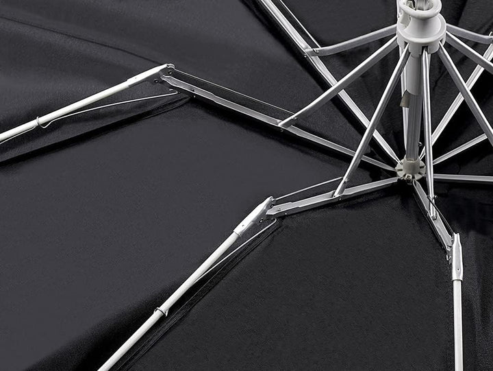 Fulton Minilite 1 Schwarzer Regenschirm, Schwarz