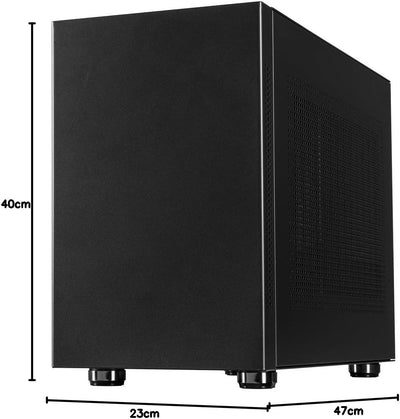 Micro-Tower Inter-Tech IM-1 Pocket schwarz ohne Netzteil