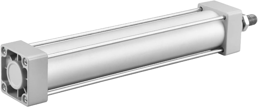 Heschen Pneumatischer Standard-Luftdruckzylinder, SC 50-250, PT1/4 Anschluss, 50mm Bohrung, 250mm Hu