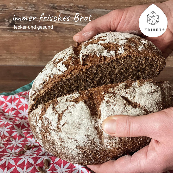Gärkorb zum Brotbacken Brotbackform Gärkorb aus Rattan/Peddigrohr - oval 35cm (ca. 1kg Brotteig), Ov