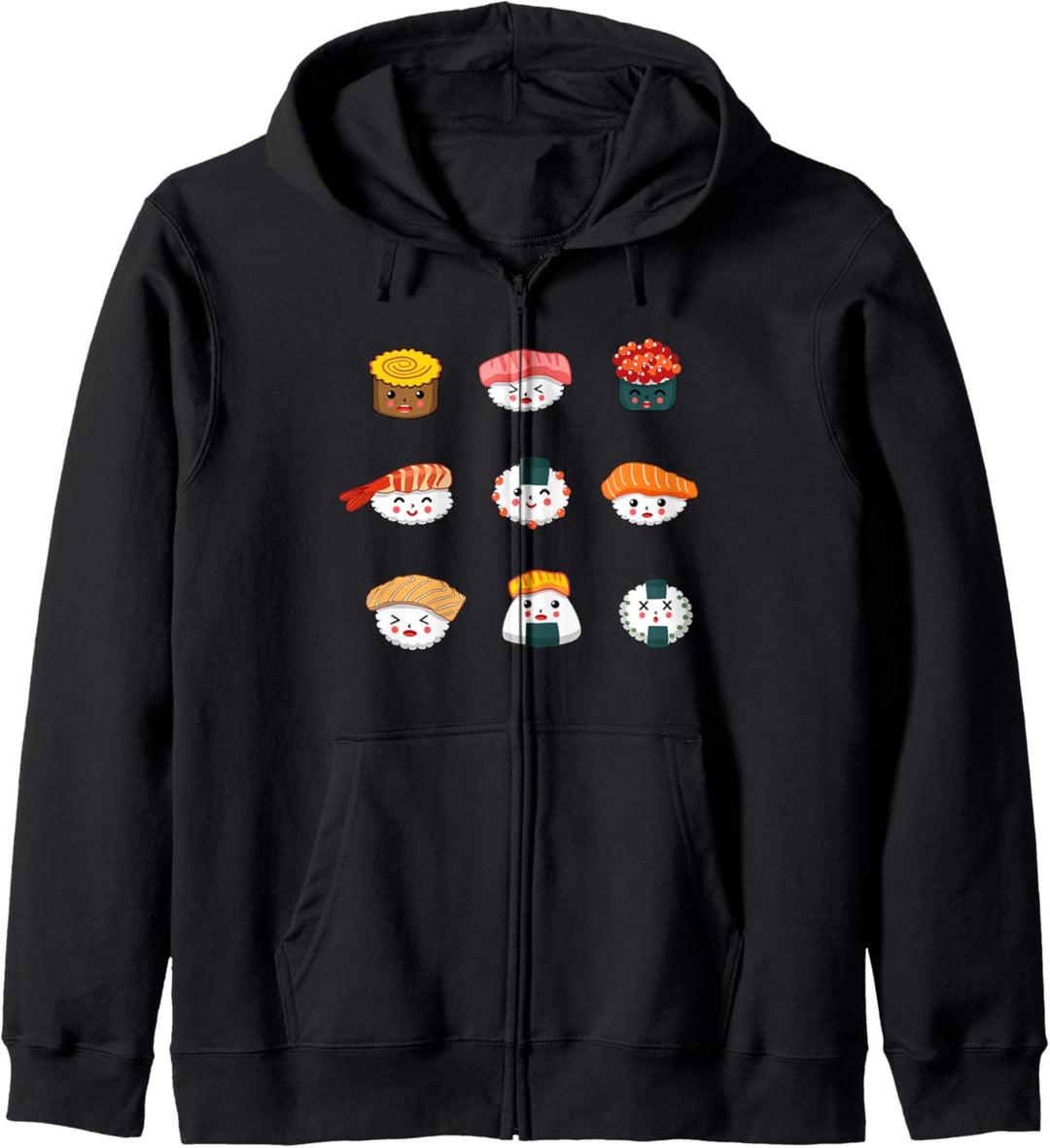 Lustige Sushi Food Figuren Sushi Kapuzenjacke
