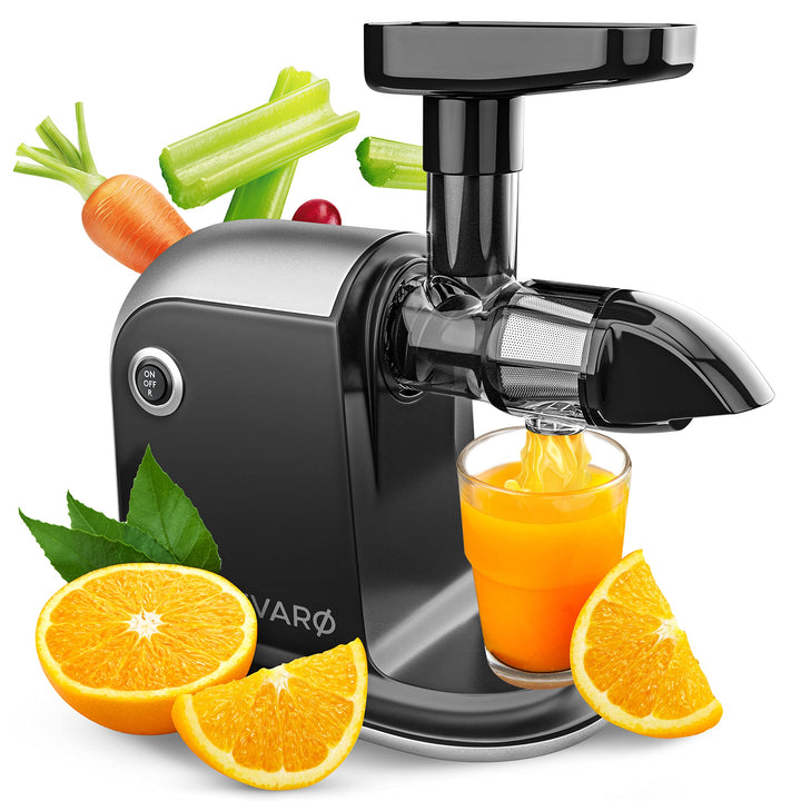 Divaro [DAS ORIGINAL] - Slow Juicer - Entsafter Gemüse und Obst - [150 W] Vitaminschonender Obstents