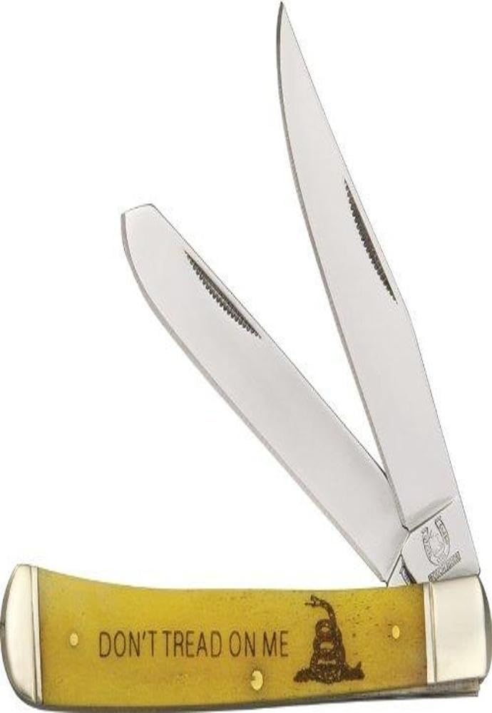 Rough Rider - Taschenmesser - Trapper Don''''t Tread on Me - Länge geschlossen: 10.48 cm