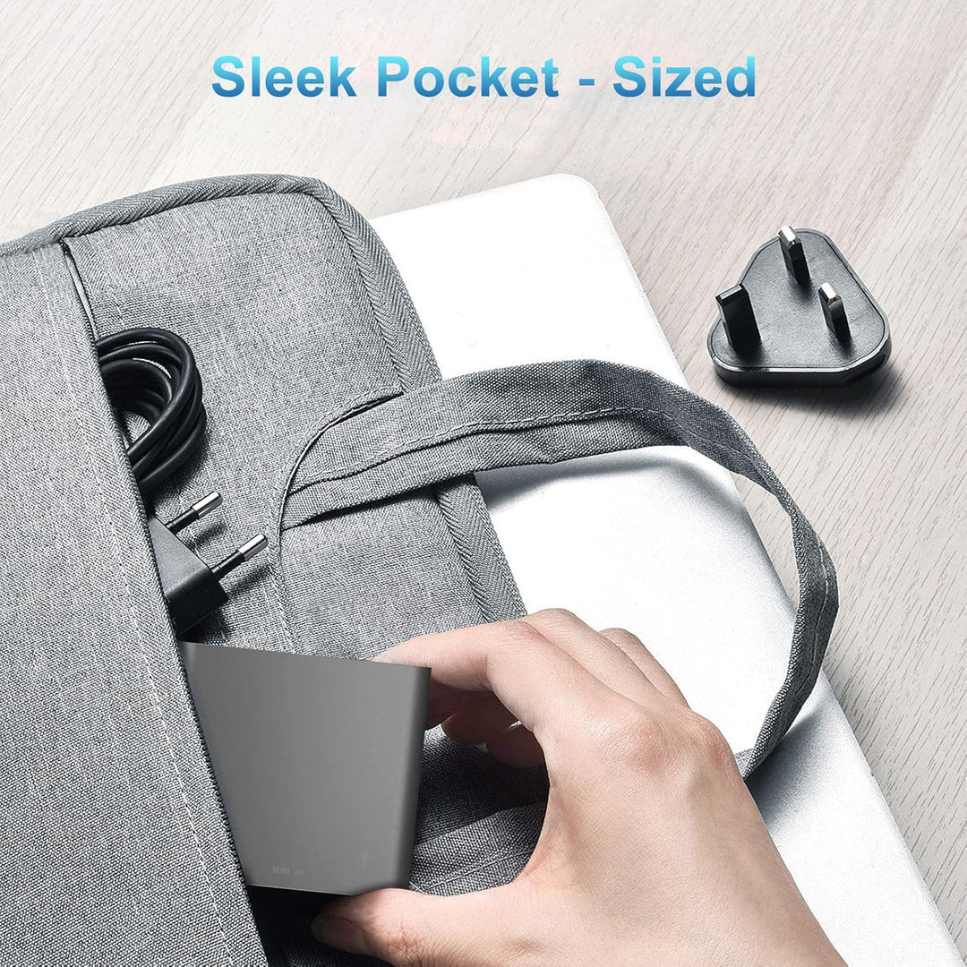 VVG USB C to 4K HD.MI Adapter für MacBook Pro/Air, 3 in 1 USB-C Digital AV Multiport Adapt mit 4K 30