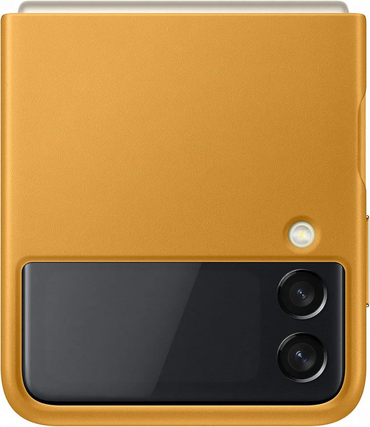 Samsung Leather Cover Smartphone Cover EF-VF711 für das Galaxy Z Flip3 5G, Handy-Hülle, echtes Leder