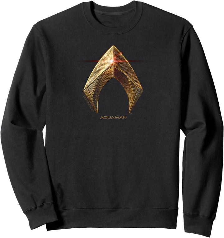 Justice League Movie Aquaman Logo Sweatshirt