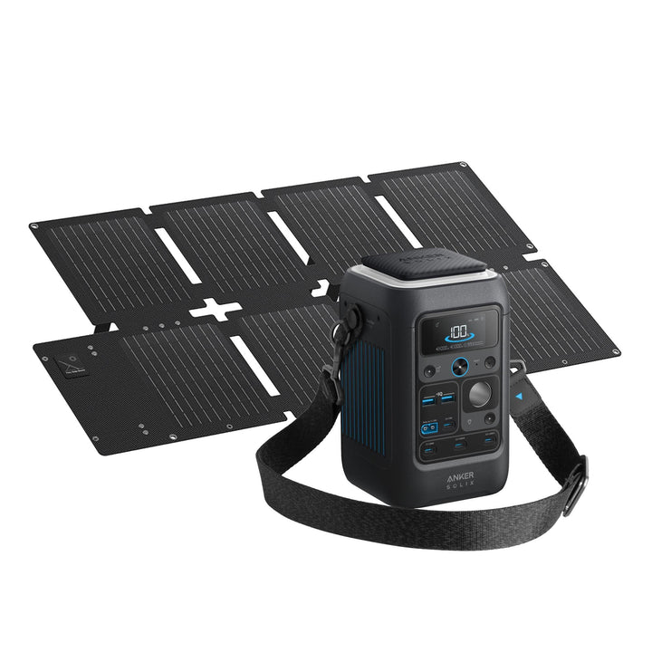 SOLIX C300X DC - Tragbares kraftwerk - DC 11 - 28 / 5 / 9 / 15 / 20 / 28 V - 300 Watt - Lithiumeisen