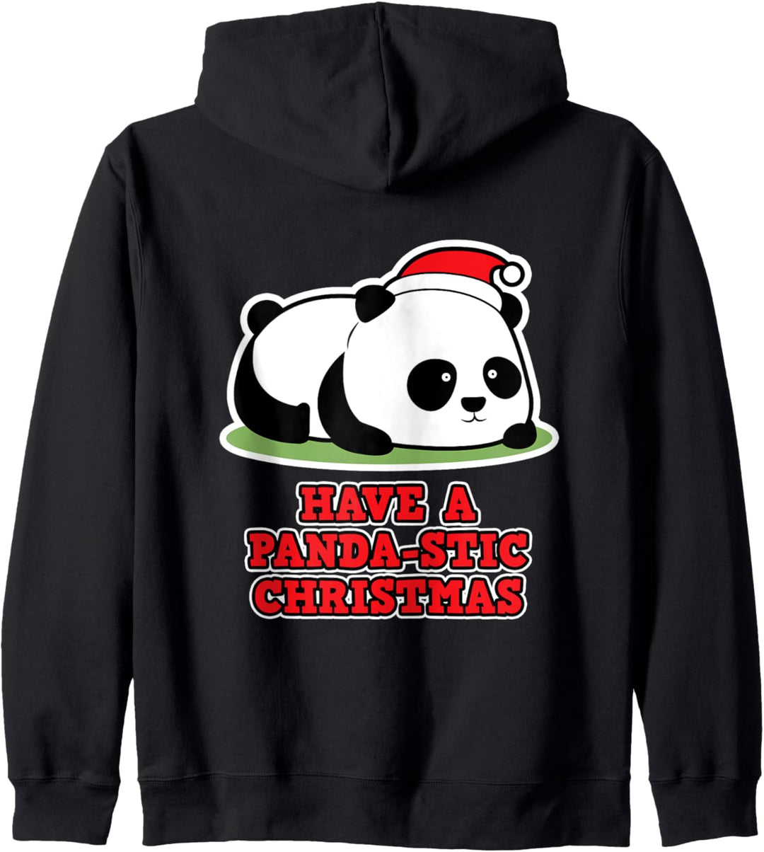 Panda-stic Weihnachten für Panda Fans - Panda Weihnachten Kapuzenjacke