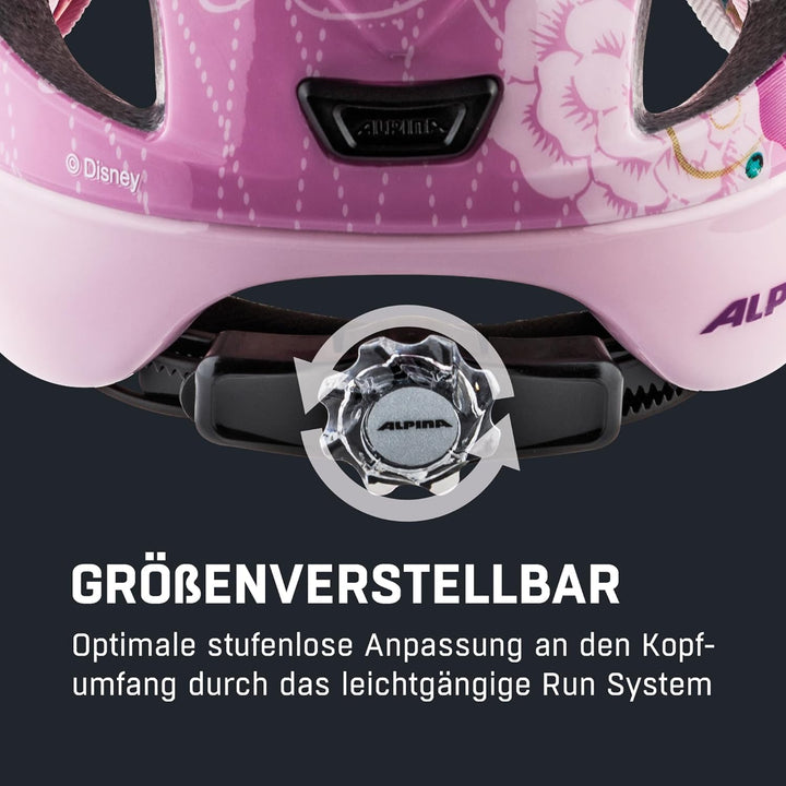 ALPINA XIMO - Leichter, Sicherer & Bruchfester Fahrradhelm Mit Optionalen LED-Licht Für Kinder Rapun