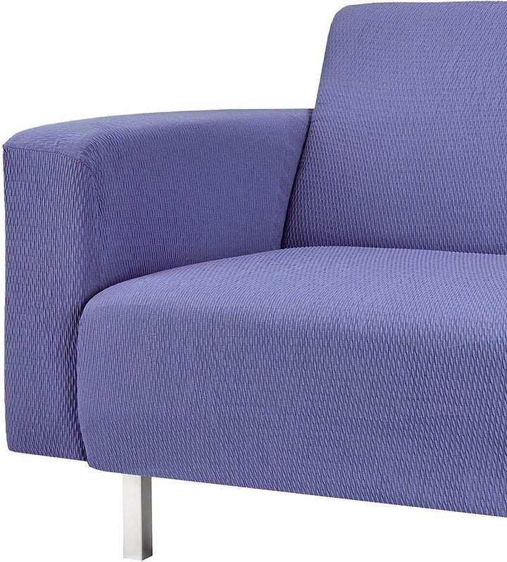 Martina Home - Elastischer Bezug für Sofa, Modell Túnez, Eckteil rechts, Stoff, Lila, 3-Sitzer, BRAZ