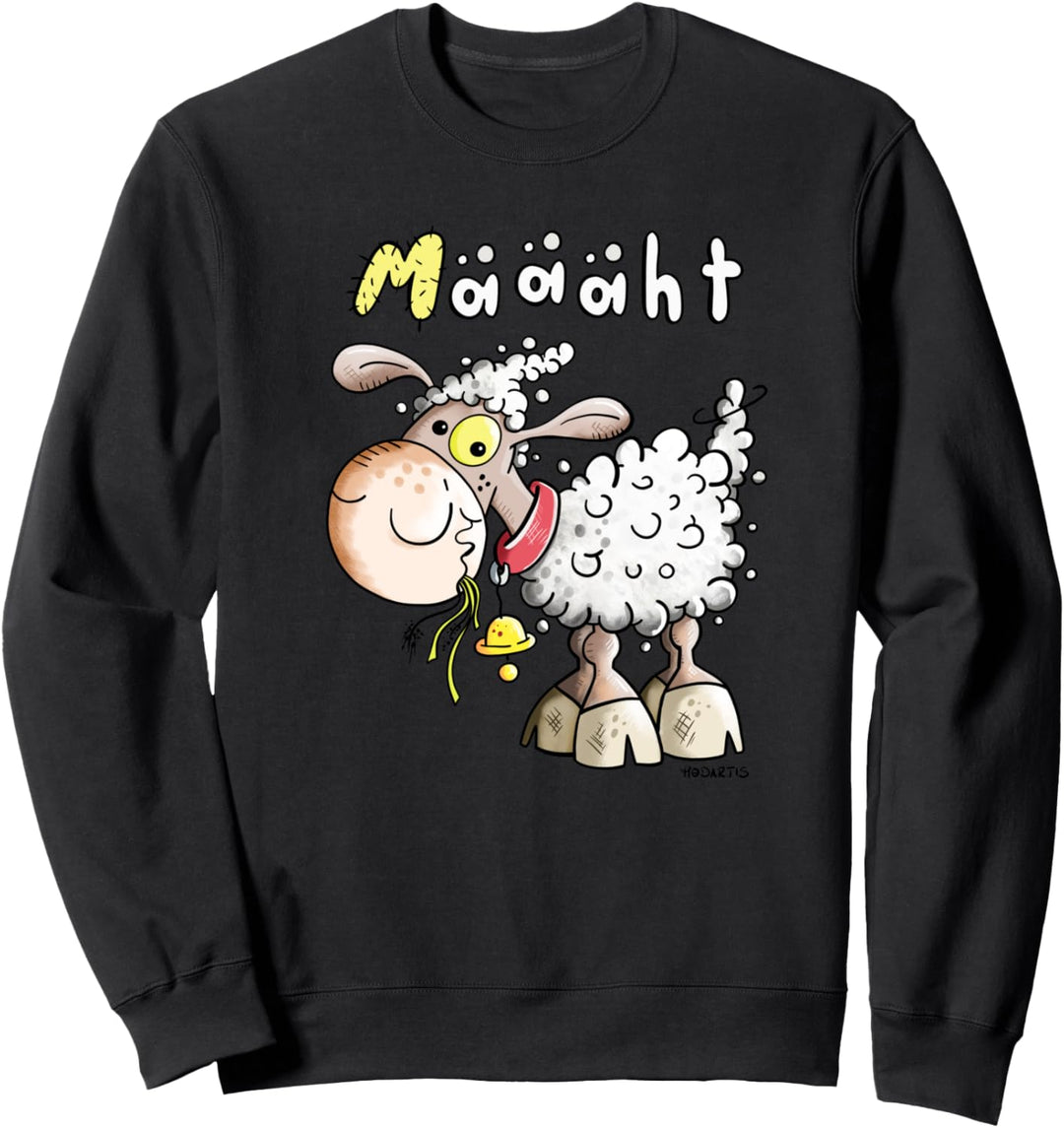 Määh Schaf I Fun Sheep Wortspiel I Schäfchen Sweatshirt