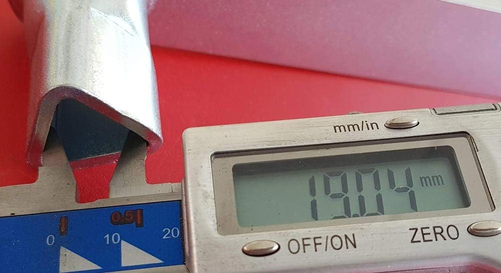 UvV DK3223 Dreikantschlüssel nach DIN 3223, für Absperrpfosten mit Dreikantverschluss, verzinkt blau