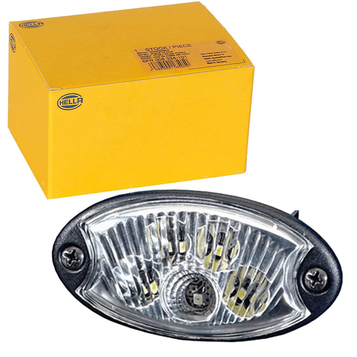 HELLA - Innenraumleuchte - Mini OvalLED VESTA5 - LED - 24V - 1.2W - LED - Einbau - Lichtscheibenfarb