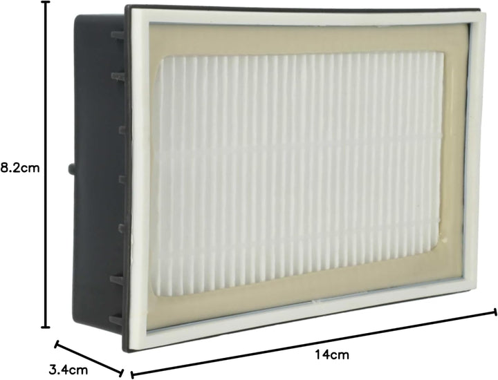 vhbw Filter-Set kompatibel mit Bosch BGS 62232/01 BOSCH ROXX X 2200 WATT Staubsauger - 2x Filter (HE