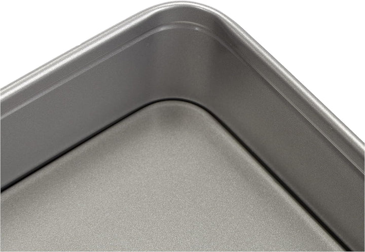 Dr. Oetker Rechteck-Springform 38 x 25 cm Bicolor, eckiges Kuchenblech mit zweifarbiger Antihaftbesc