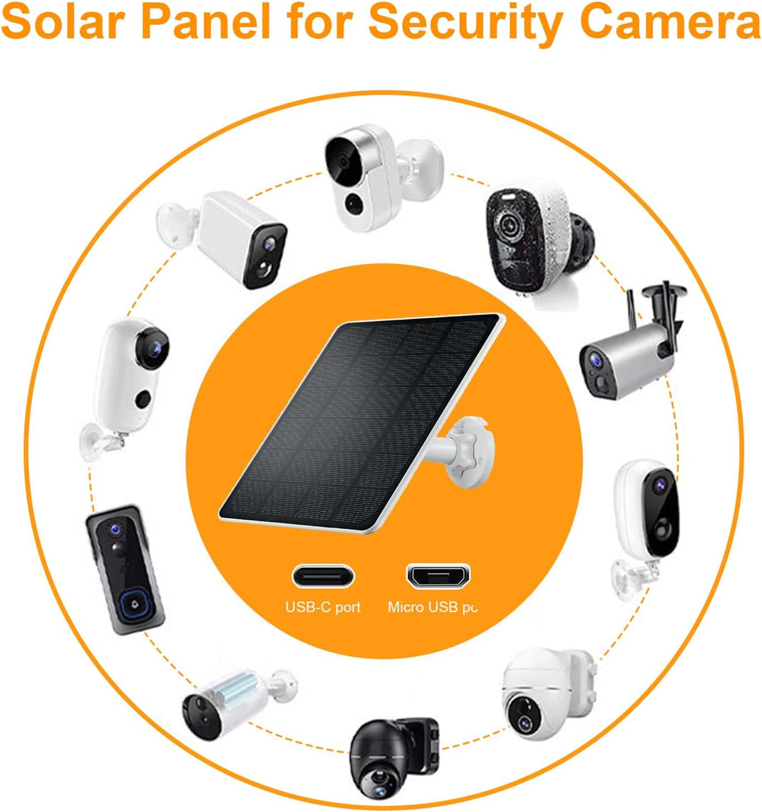 Solarmodul-Ladegerät für Arlo Essential 2K Outdoor (2. Generation)/Essential XL Kamera (2. Generatio