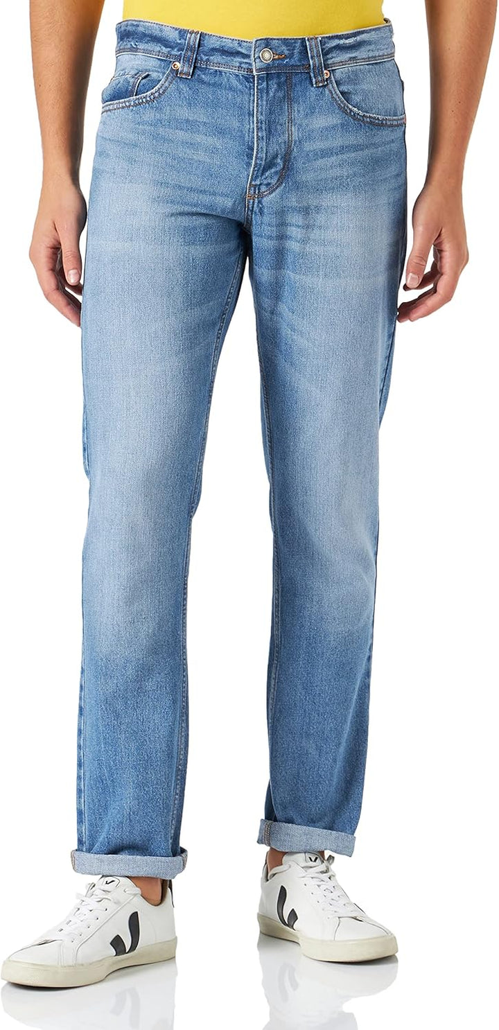 United Colors of Benetton Herren Hose 31 Blauer Denim 918, 31 Blauer Denim 918