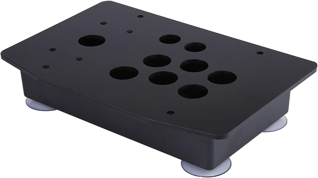 Hilitand Acryl-Panel und Case DIY Set Kits Ersatz für Arcade-Spiel Schwarz