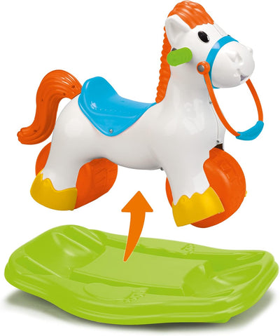 FEBER - Ponyfeber Ride-on, mit Rädern und Wippe, ab 2 Jahre, Famosa (800006280)