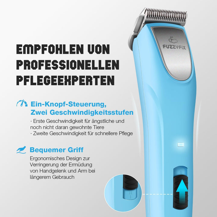 Professionelle Hundeschermaschine profi,2 Geschwindigkeits Schermaschine Ergonomisches Design Hund K