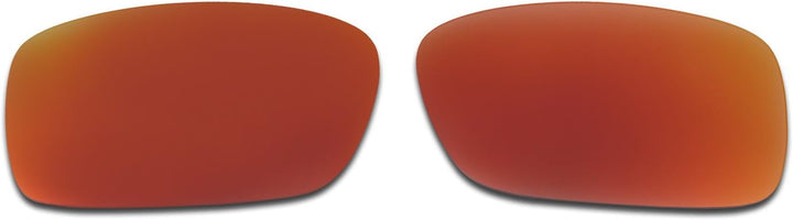 HKUCO Plus Mens Replacement Lenses For Oakley Crankcase Sunglasses Red/Black Polarized